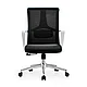 Кресло офисное SITUP CUBE White chrome (сетка Black/Black), фото 4