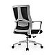 Кресло офисное SITUP CUBE White chrome (сетка Black/Black), фото 5