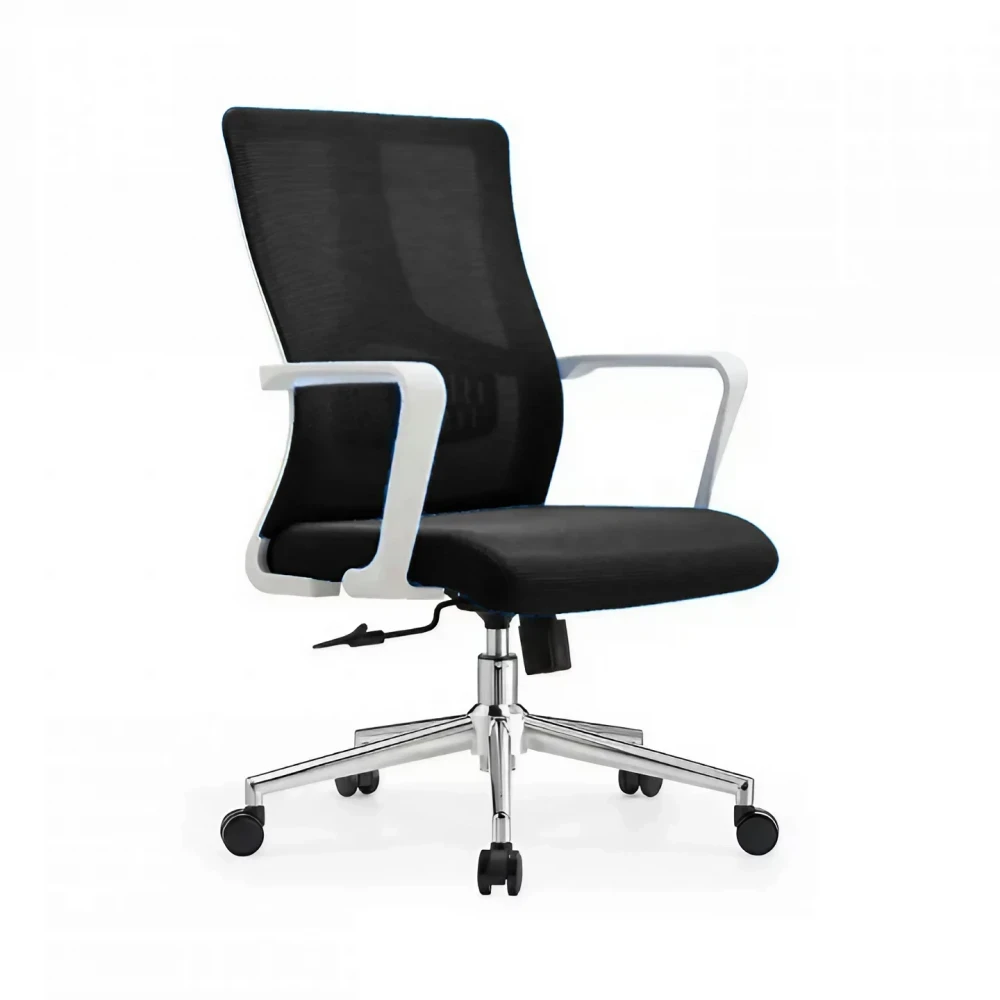 Кресло офисное SITUP CUBE White chrome (сетка Black/Black) - фото 1 - id-p225458591