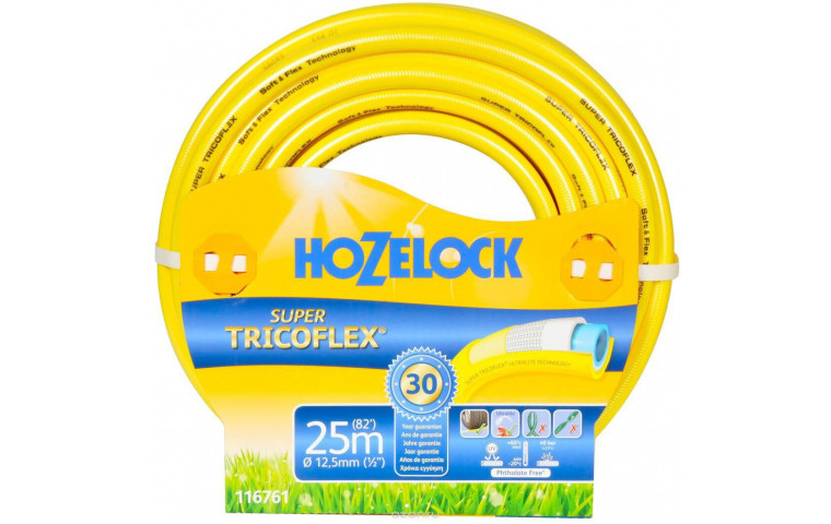 Шланг HoZelock 116761 SUPER TRICOFLEX ULTIMATE 12,5MM 25 M - фото 1 - id-p202642361