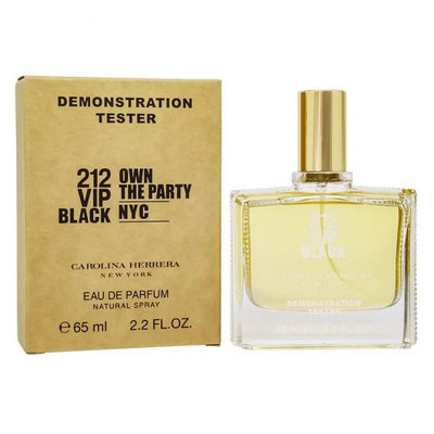 Тестер Арабский Carolina Herrera 212 Vip Black Men / EDP 65 ml