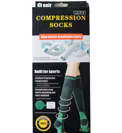 Компрессионные гольфы Compression Socks LC-015 закрытый носок - фото 2 - id-p225460071