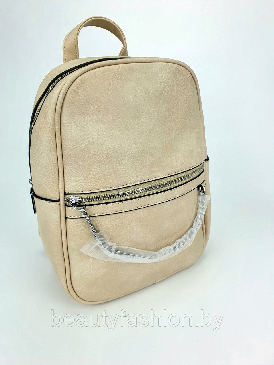 Рюкзак модель 888 (светло бежевый) - фото 2 - id-p225460323