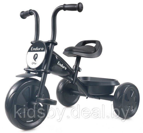Трехколесный велосипед QPlay Enduro1B (чёрный)