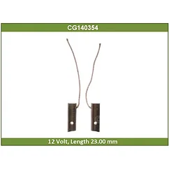 HC-CARGO 140354 Щетки генератора Mitsubishi7x6x23