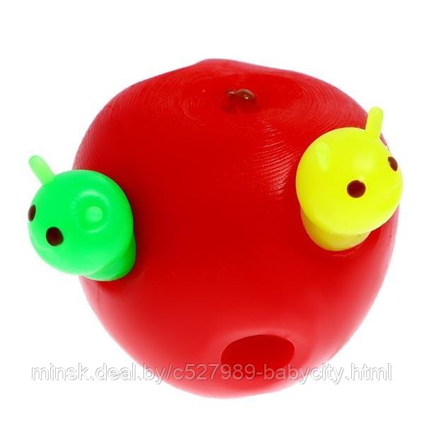Сенсорное яблоко - развивающая игрушка IQ-ZABIAKA 7826874 - фото 2 - id-p225460880