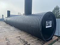 Емкость накопительная сточных, хоз-бытовых вод герметичная 5м3 для Водоохранных зон горловина 400 мм h-600mm
