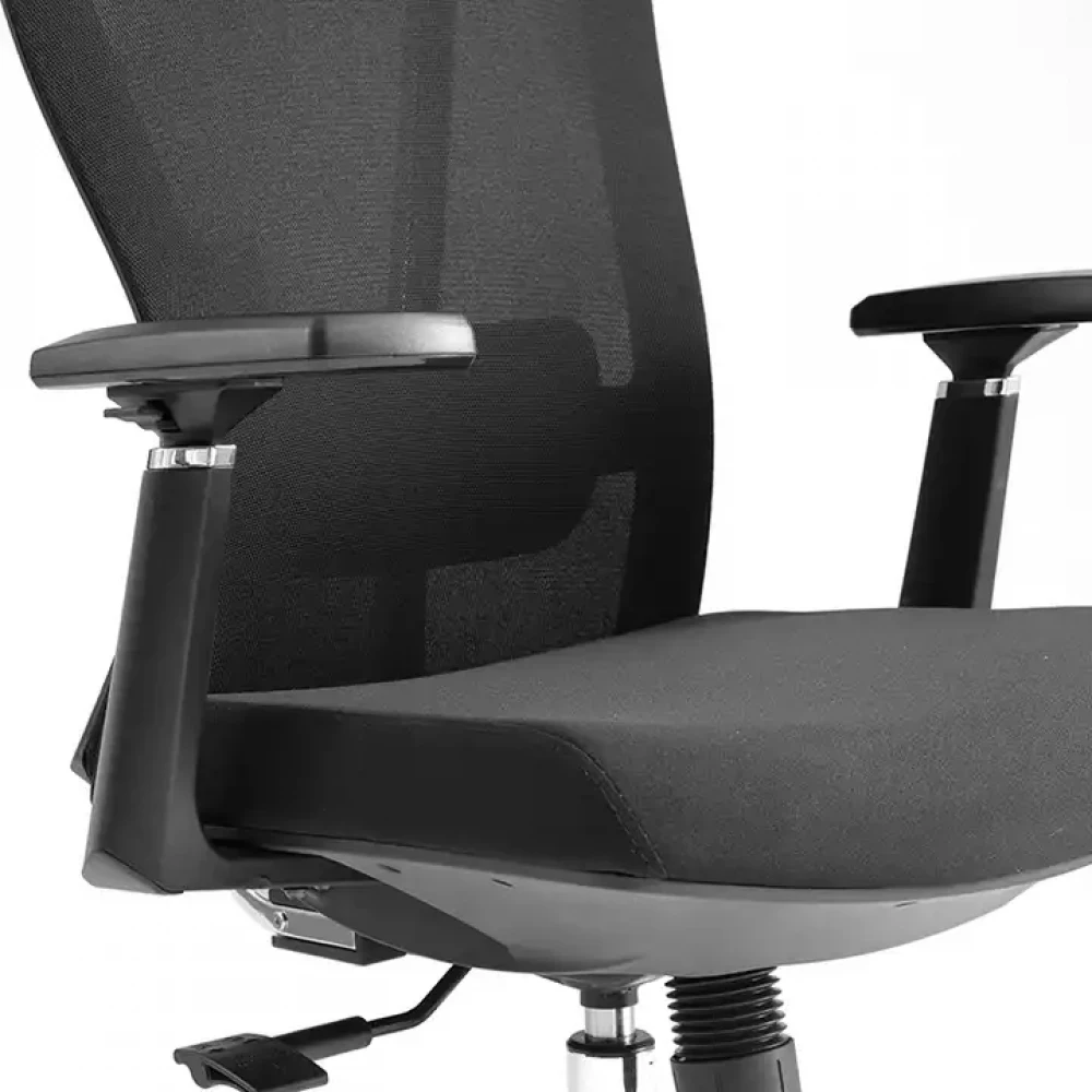 Кресло офисное SitUp DEFENDER chrome (сетка Black/Black) - фото 7 - id-p225460766
