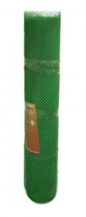 Садовая сетка пластиковая для забора ограждения птичников клумбы 15х15 0,3х20 зеленая оградительная - фото 1 - id-p225161116