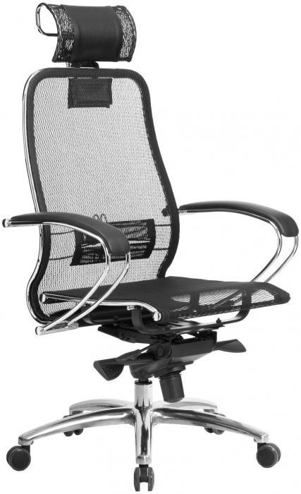 Кресло руководителя для компьютера Metta Samurai S-2.04 (черный плюс) стул компьютерный - фото 1 - id-p225193030