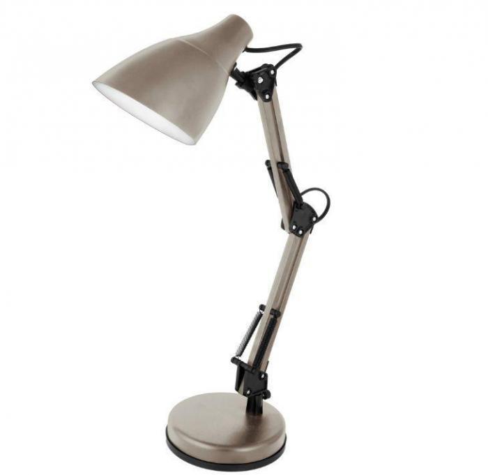 Офисная настольная лампа на подставке CAMELION KD-331 C26 тауп светильник на кронштейне для чтения - фото 1 - id-p225430081