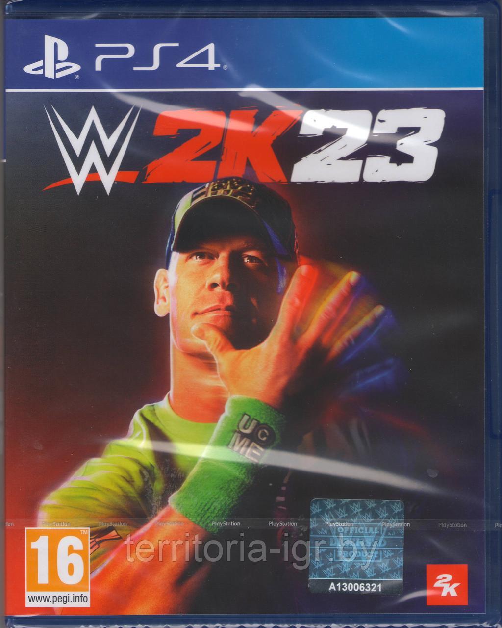 WWE 2K23 PS4 (Английская версия) - фото 1 - id-p174043154