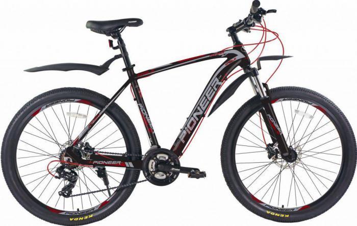 Горник велосипед для взрослых PIONEER EAGLE 27,5 дюймов колеса и рама 20" черный скоростной спортивный - фото 1 - id-p225194795