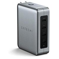 Зарядное устройство Satechi 4xUSB-C 145W GAN Travel Charger Space Gray ST-W145GTM