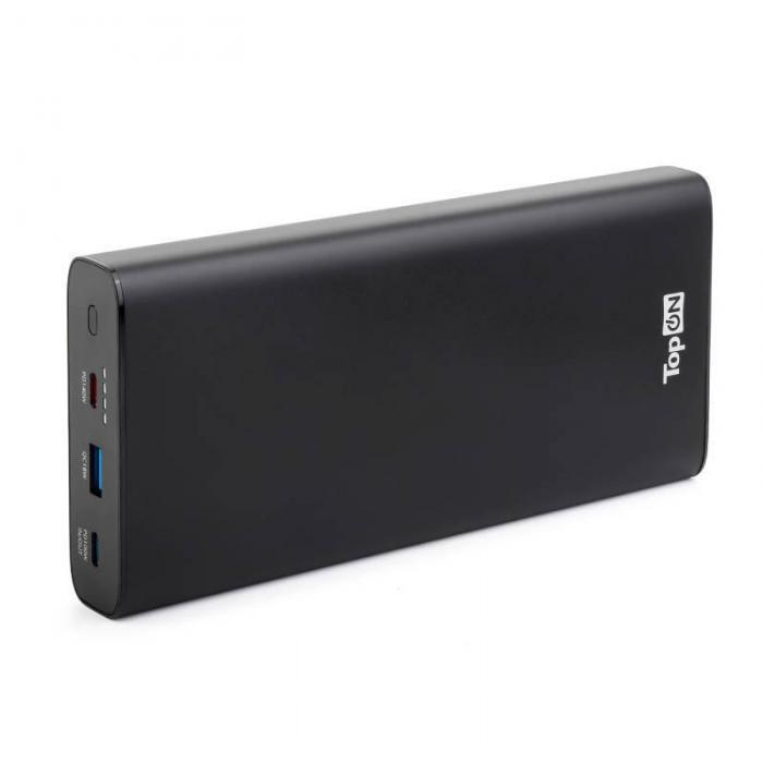 Внешний аккумулятор TopON Power Bank TOP-T140 22400mAh Black