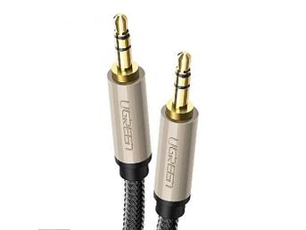 Аксессуар Ugreen AV125 Jack 3.5mm - Jack 3.5mm 1m Grey 10602