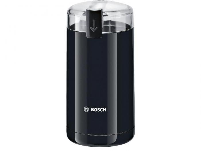 Кофемолка электрическая для кофе специй Мощная мельница электрокофемолка Bosch TSM6A013B черная