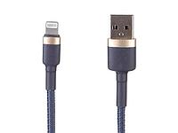 Аксессуар Baseus Cafule Cable USB - MicroUSB 2.4A 1m Gold Blue CALKLF-BV3