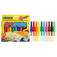 Фломастеры - блопены 10 цветов Centropen 1500/10 AirPens Rainbow Colours