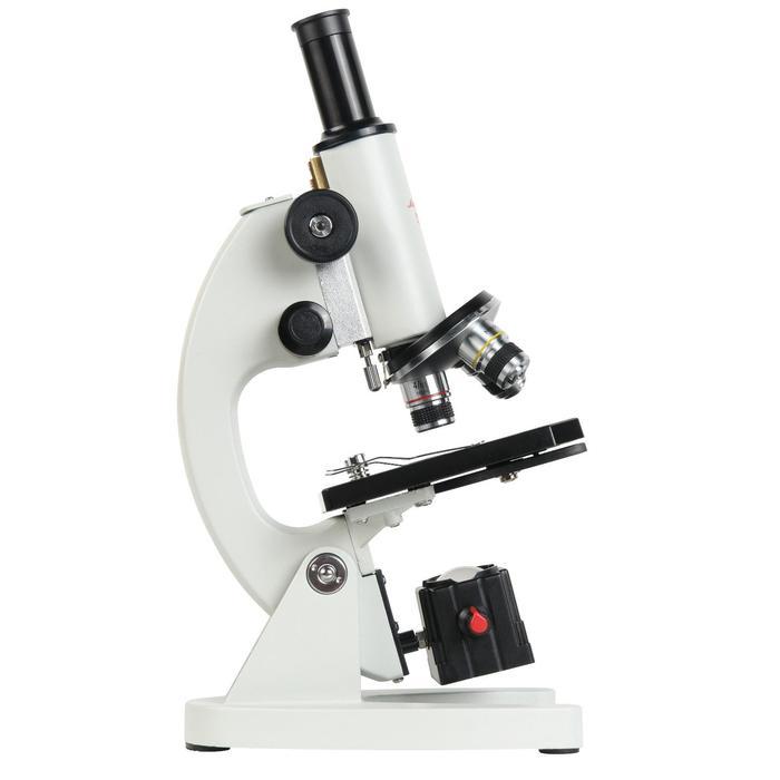 Микроскоп школьный Эврика 40×-640х, зеркало, LED - фото 6 - id-p225461379