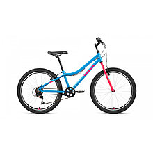 Велосипед Altair MTB HT 24 1.0 2022 (голубой/розовый)