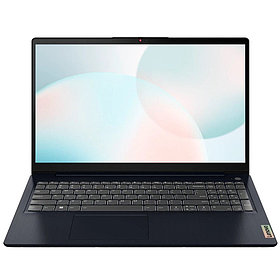 Ноутбук Lenovo IP3 15IAU7 (QWERTY/RUS) 15.6" FHD, Intel Core i7-1215U, 8Gb, 512Gb SSD, no OS, синий