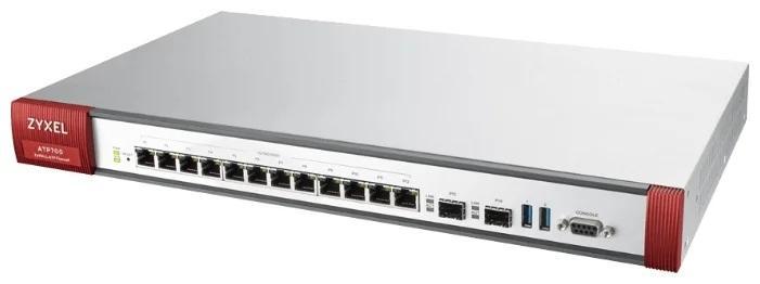 Межсетевой экран Zyxel ATP700, Rack, 12 конфигурируемых (LAN/WAN) портов GE, 2xSFP, 2xUSB3.0, AP Controller - фото 1 - id-p225461398