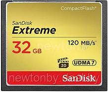 Карта памяти SanDisk Extreme CompactFlash 32GB [SDCFXSB-032G-G46]