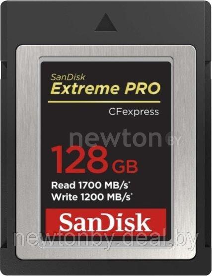 Карта памяти SanDisk Extreme Pro CFexpress Type B SDCFE-128G-GN4NN 128GB - фото 1 - id-p225461632