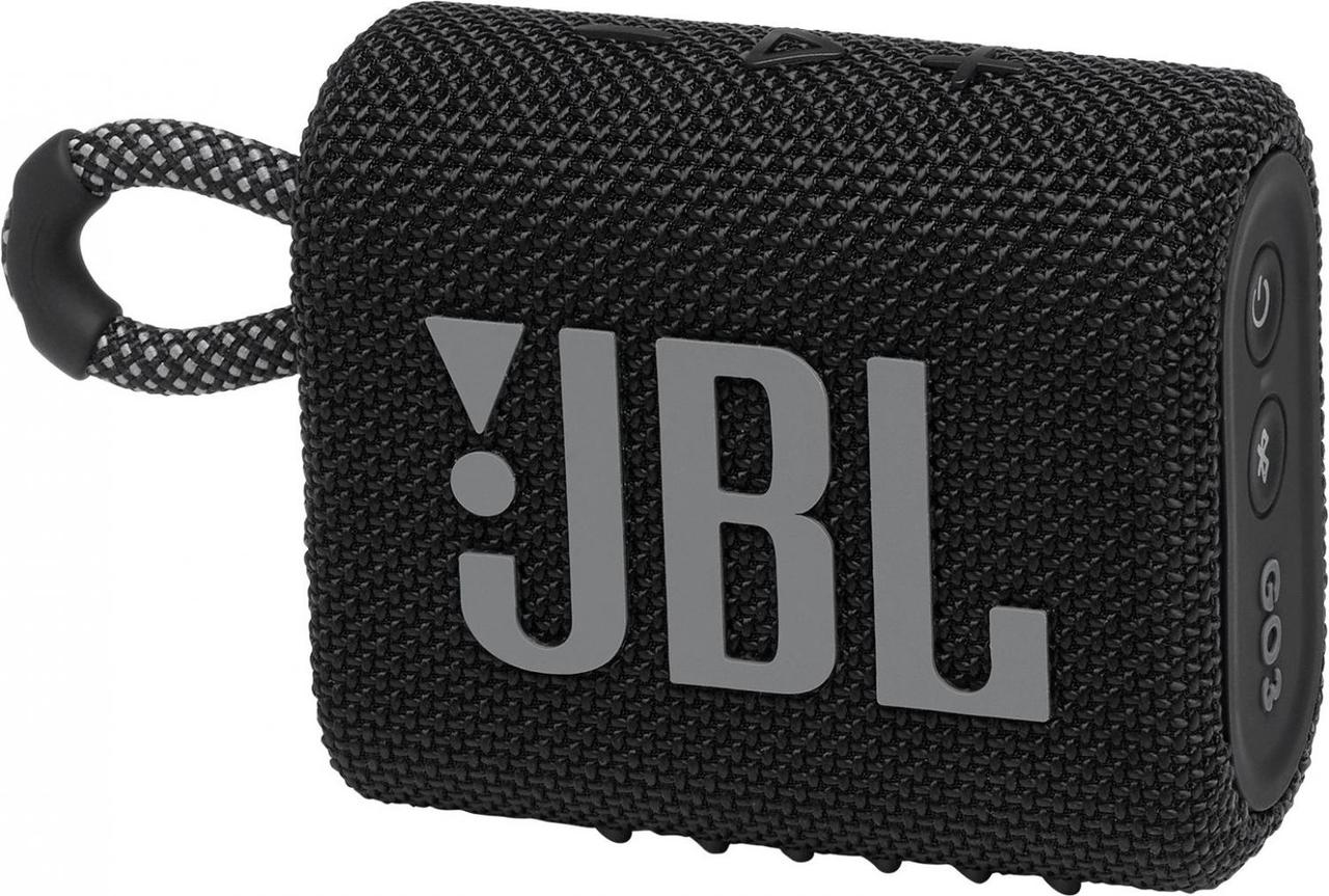 Колонка порт. JBL GO 3 черный 4.2W 1.0 BT (JBLGO3BLK) - фото 1 - id-p225461353