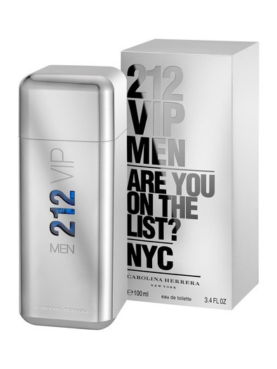 Мужская туалетная вода Carolina Herrera 212 VIP Men edt 100ml (PREMIUM) - фото 1 - id-p225461604