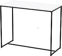 Барный стол Millwood Сидней 1 Л 110x60x105 (дуб белый Craft-металл черный)