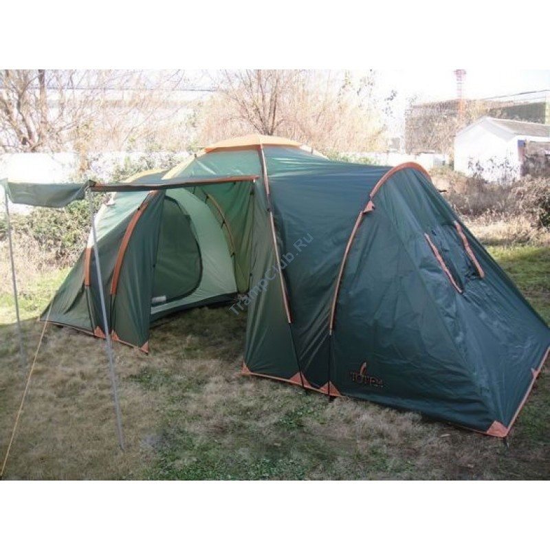 Палатка кемпинговая Totem Hurone 4 (V2) - фото 5 - id-p146977173