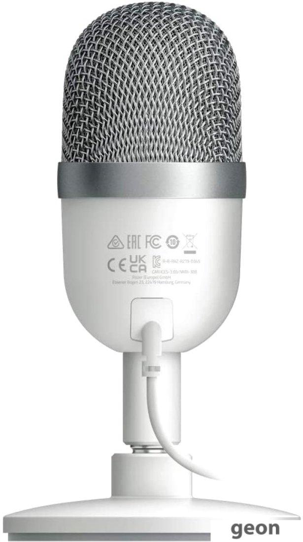 Микрофон Razer Seiren Mini Mercury White - фото 3 - id-p225462132