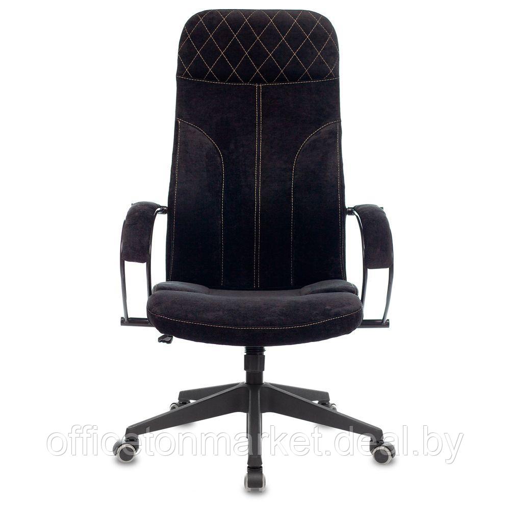 Кресло для руководителя Бюрократ "CH-608Fabric", ткань, пластик, черный - фото 2 - id-p225217156