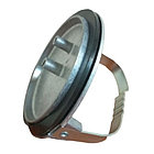 Крышка алюминиевая ДПР 31.040 на доильное ведро с прокладкой, фото 2