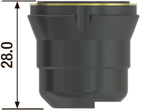 Защитный колпак горелки Fubag FBP40-60_RC-6 (2 шт) - фото 1 - id-p221706935