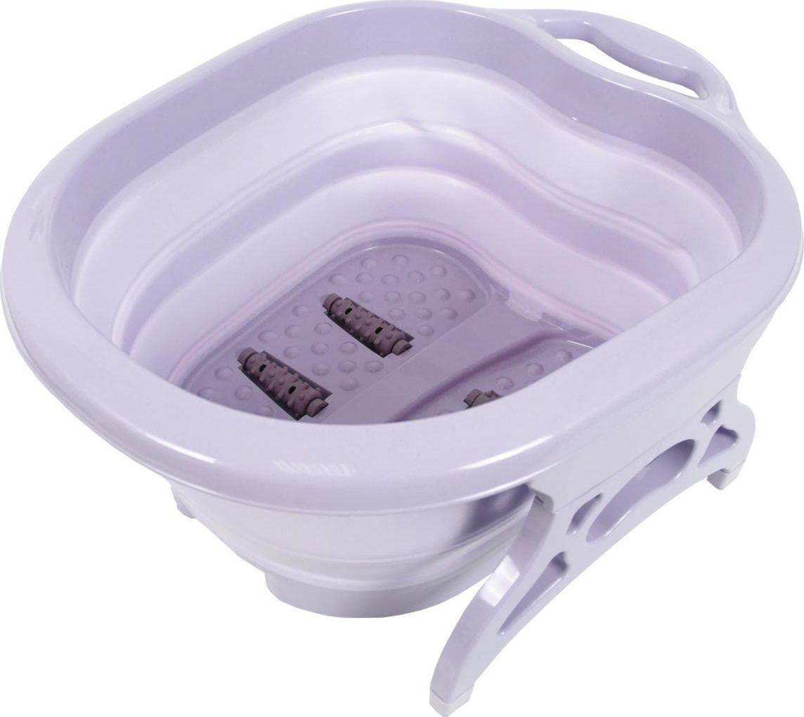 Складная ванночка для ног «Блаженство», лавандовая (Foldable foot bath purple) - фото 1 - id-p223334070