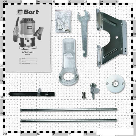 Вертикальный фрезер Bort BOF-1200N 93414721 - фото 2 - id-p224019431