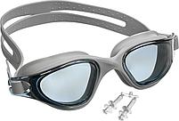 Очки для плавания, серия "Комфорт", серые, цвет линзы - серый (Swimming goggles), фото 5