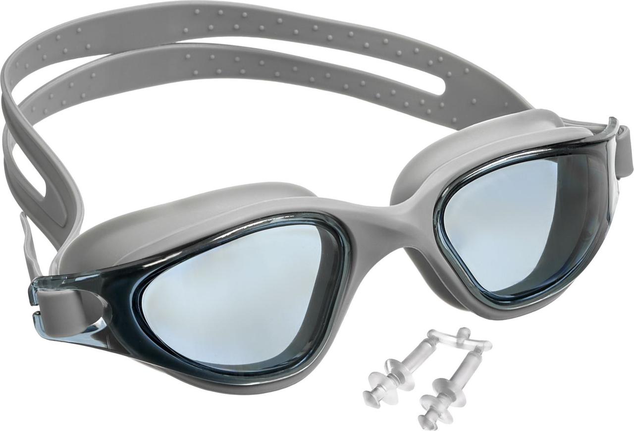 Очки для плавания, серия "Комфорт", серые, цвет линзы - серый (Swimming goggles) - фото 5 - id-p224513897