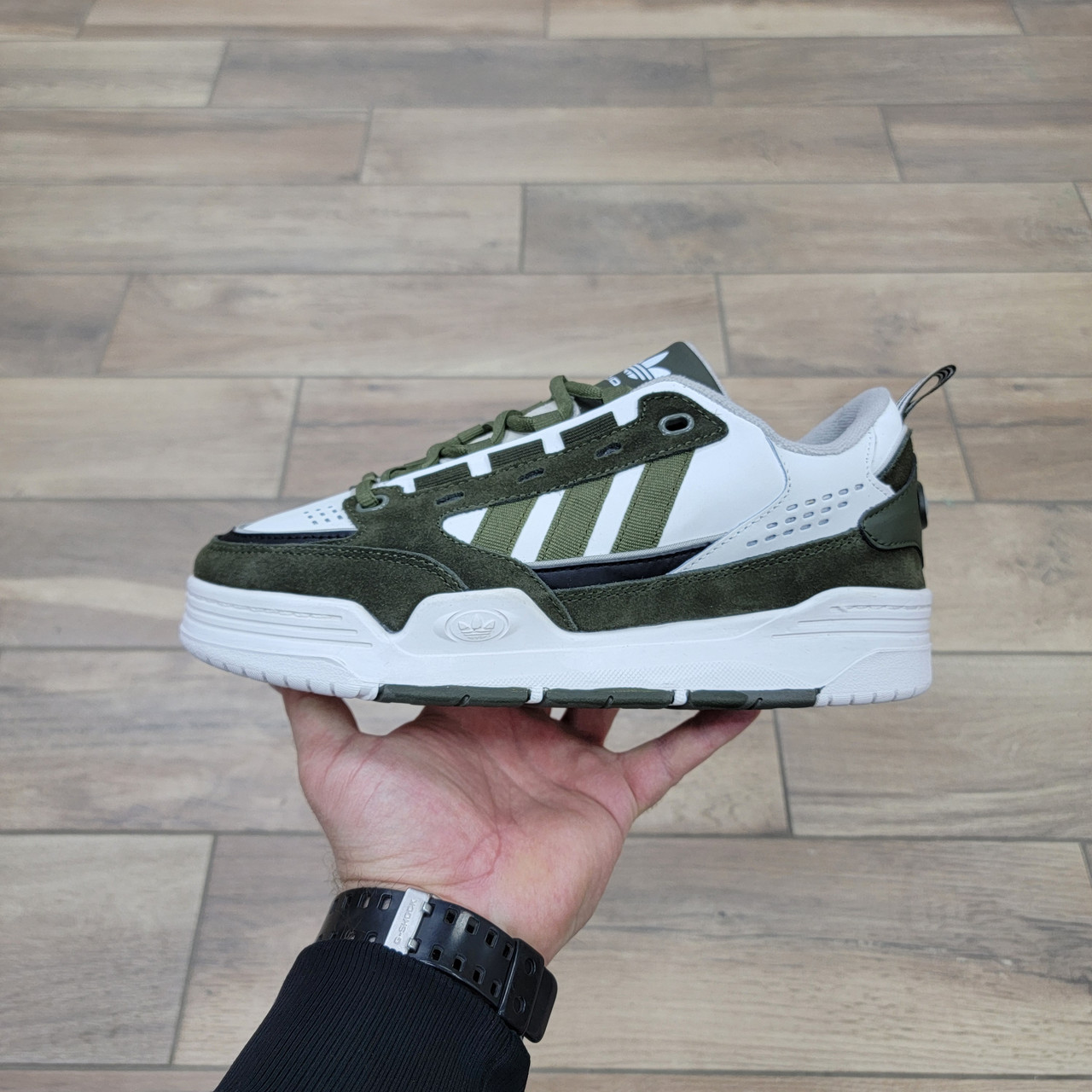 Кроссовки Adidas ADI2000 Orbit Green White - фото 1 - id-p187772233