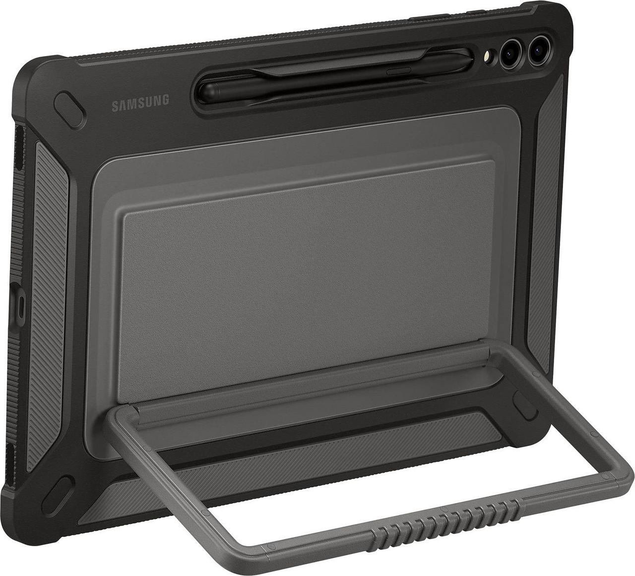 Чехол-крышка Samsung для Samsung Galaxy Tab S9+ Outdoor Cover поликарбонат титан (EF-RX810CBEGRU) - фото 1 - id-p225463442