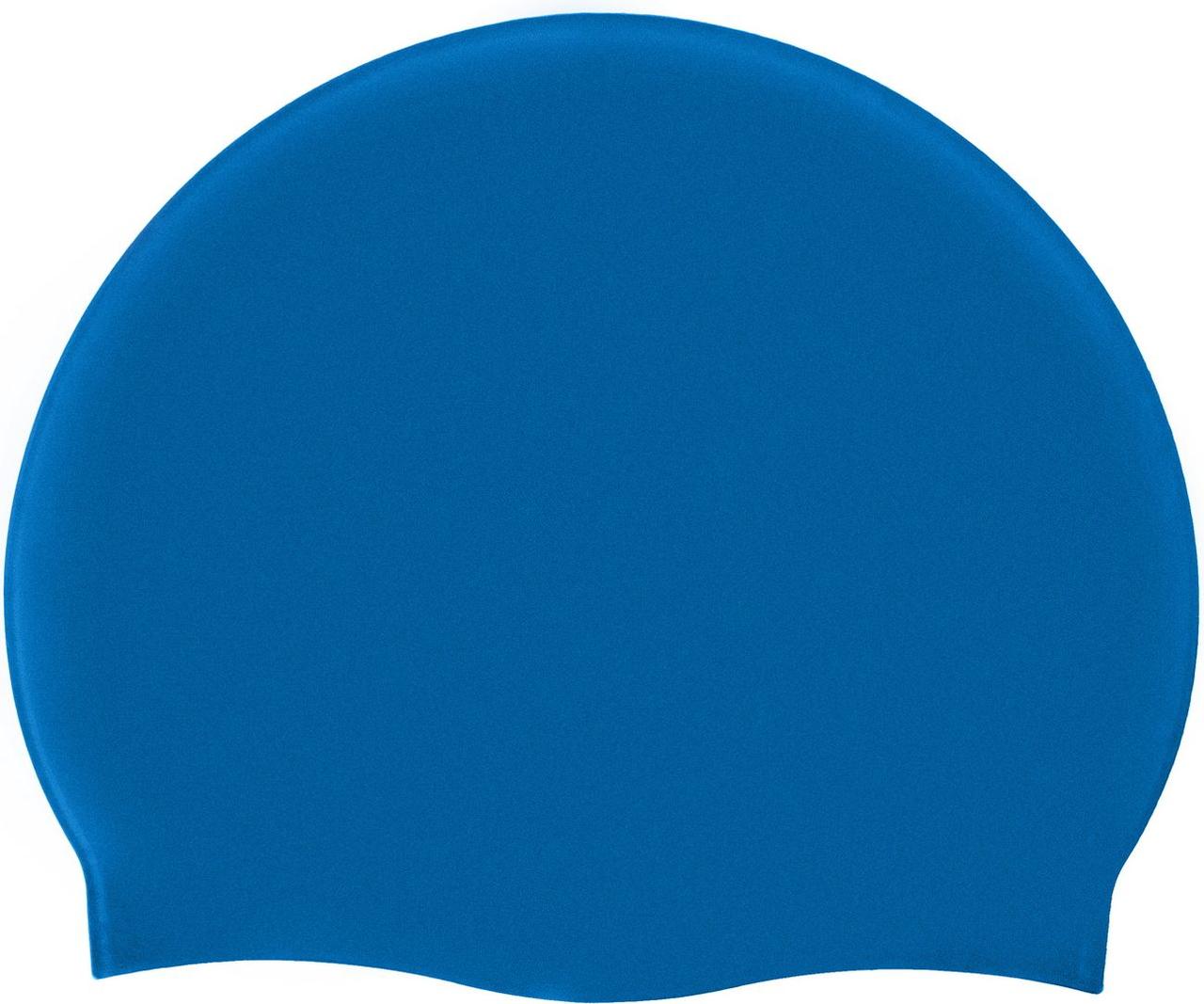Шапочка для плавания силиконовая, синяя - фото 4 - id-p225464391