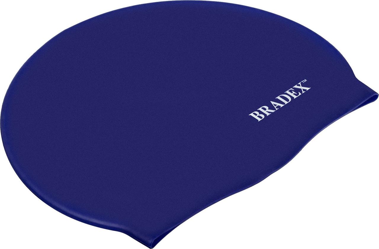 Шапочка для плавания силиконовая, темно-синяя - фото 2 - id-p225464450
