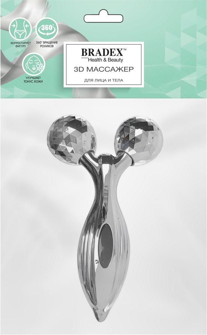 Роликовый 3D массажер для лица и тела (2 ролика) из полимерных материалов - фото 8 - id-p225465478