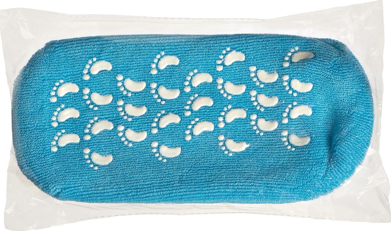 Маска-носки увлажняющие гелевые многоразового использования, голубые - фото 4 - id-p225465350
