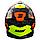 Шлем кроссовый SHOT PULSE AIRFIT черный/Hi-Vis желтый/оранжевый глянцевый, фото 2