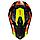 Шлем кроссовый SHOT PULSE AIRFIT черный/Hi-Vis желтый/оранжевый глянцевый, фото 3