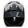 Шлем кроссовый SHOT FURIOS BOLT черный/серый/голография глянец, фото 3
